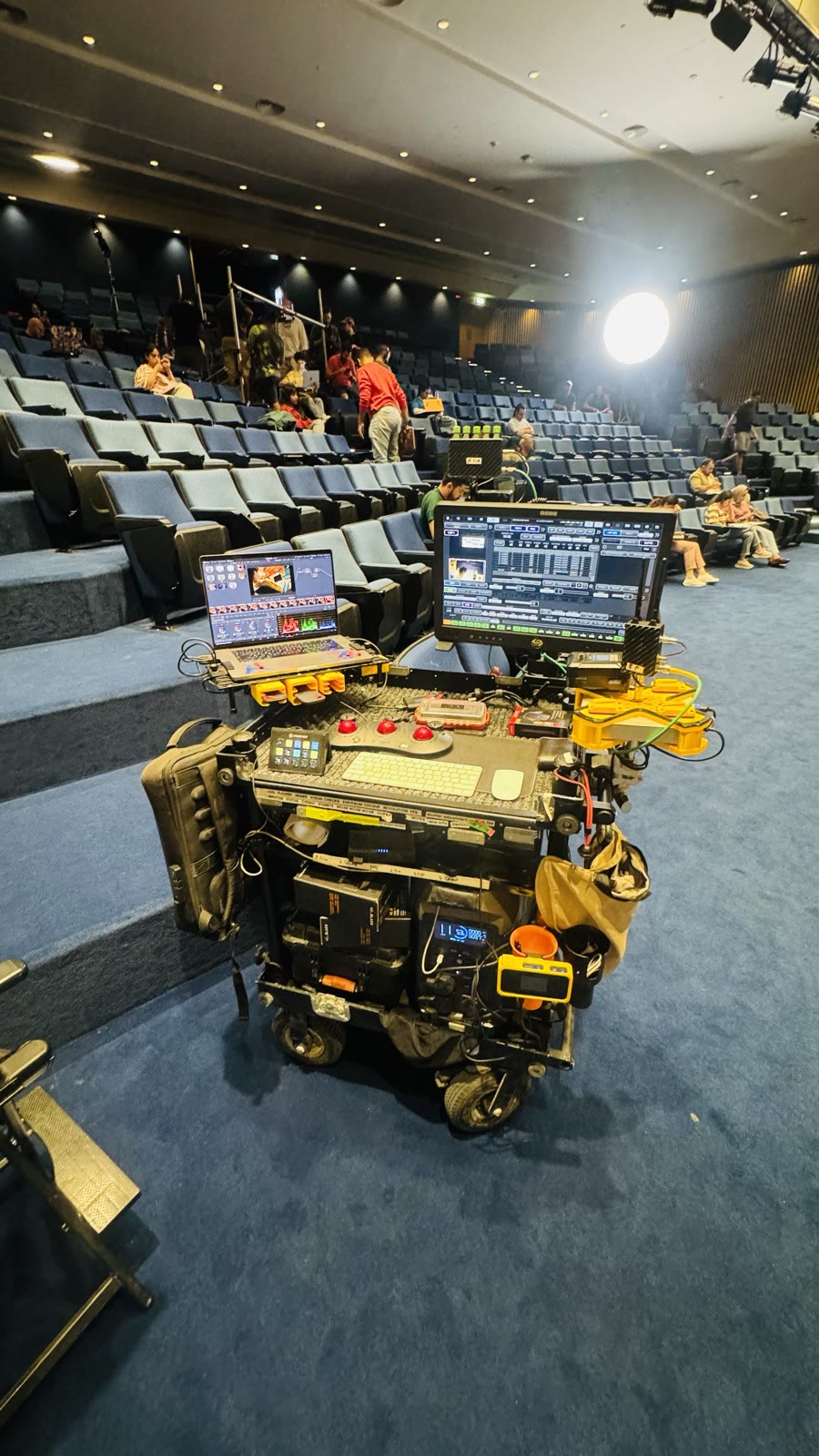 Umair's DIT cart: theatre set