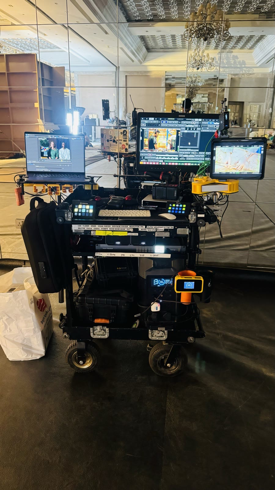 Umair's DIT cart: ballroom set