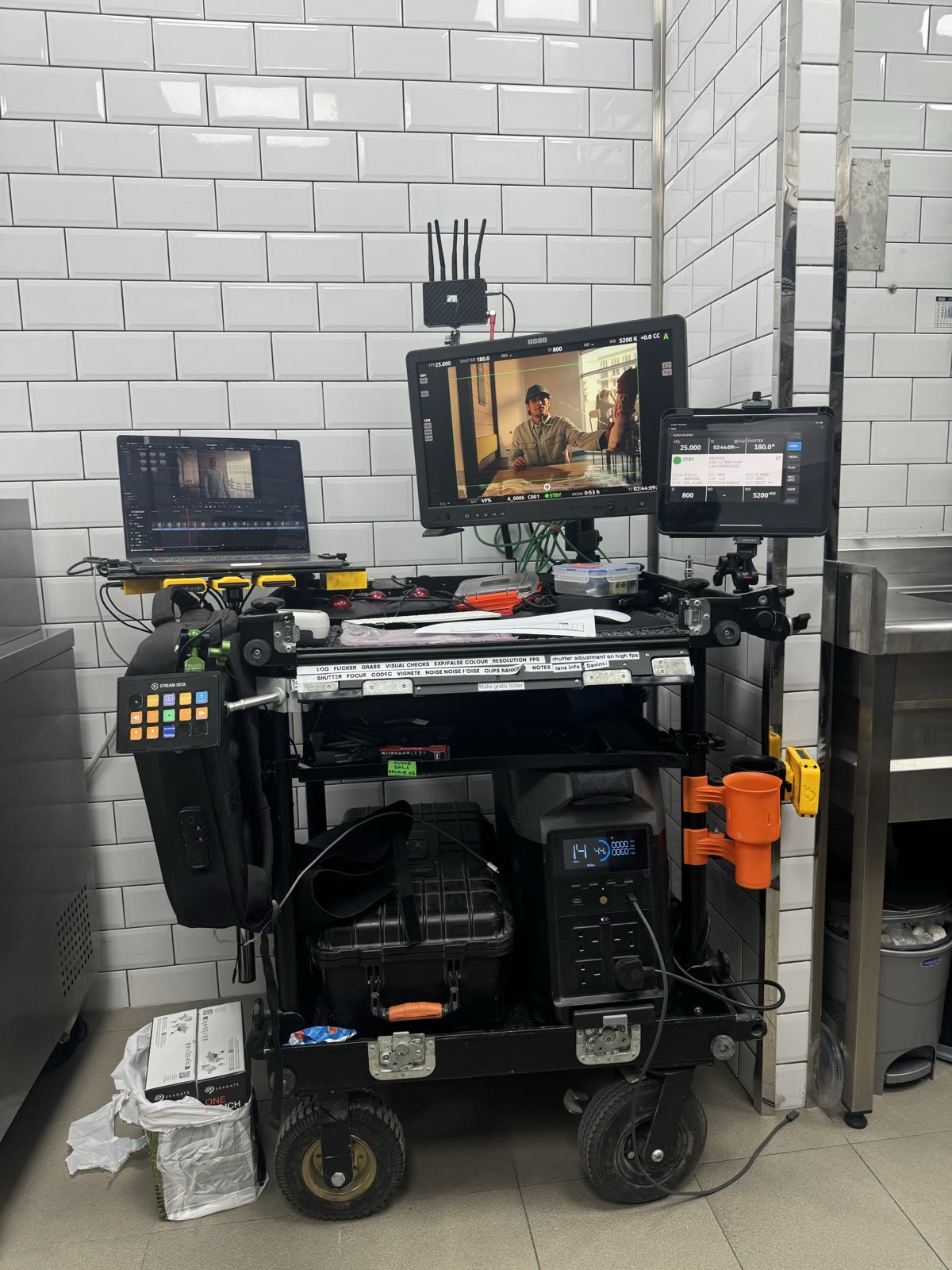 Umair's DIT cart: kitchen set